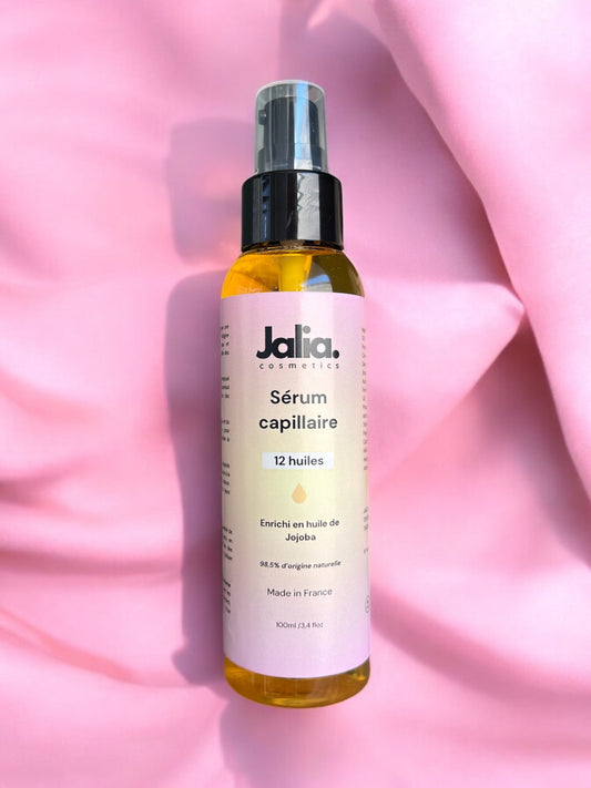 Sérum capillaire naturel – Boost de brillance & protection pour cheveux bouclés, frisés, crépus