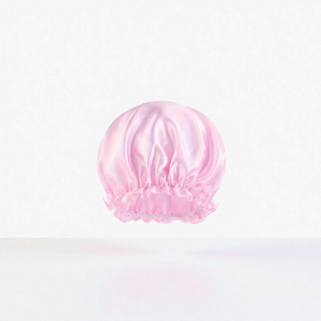 Bonnet de nuit effet satiné