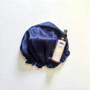 Sérum capillaire naturel avec bonnet satin pour protéger et sublimer les cheveux bouclés